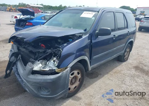 2006 Honda Cr-V Lx from USA, damaged, VIN JHLRD68556C002710